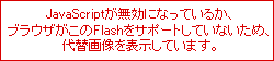 flashを表示できません