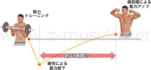 筋肉の回復に必要な時間